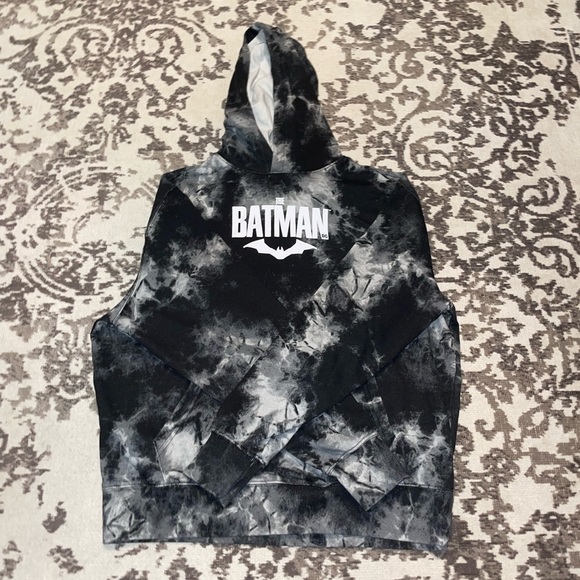 DC Comics Batman Tie-Dye Gender-Neutral Pullover Hoodie - Picture 1 of 3